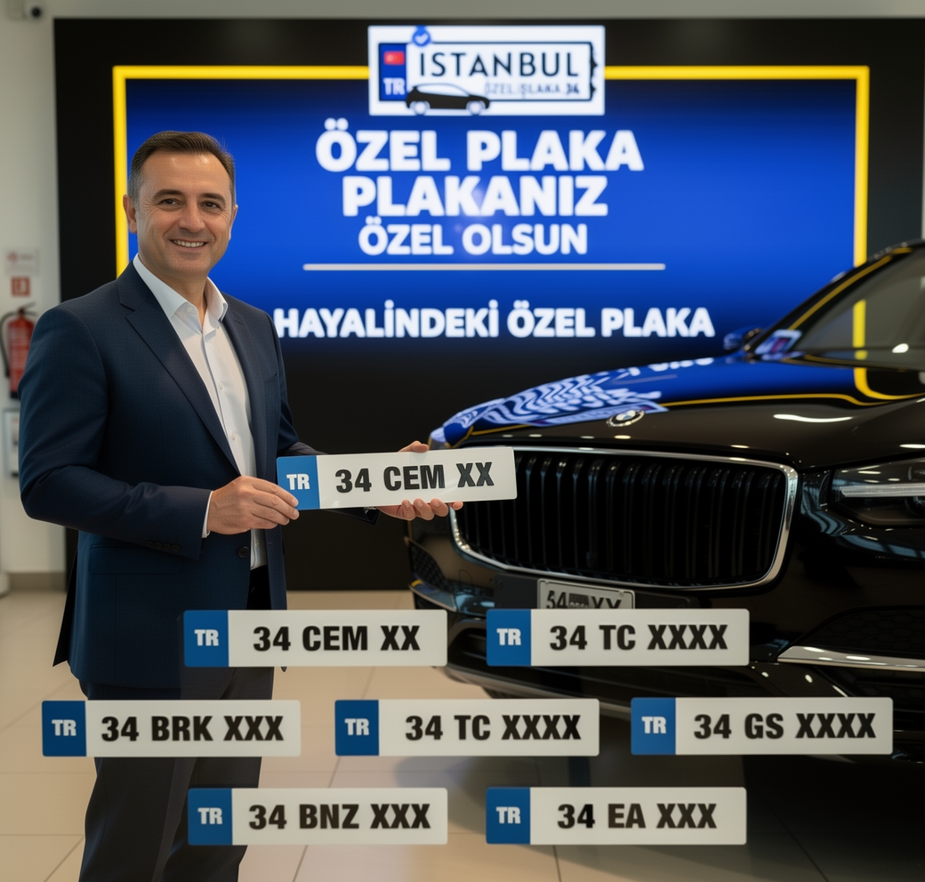 İstanbul Özel Plaka - Özel Plaka Sahibi Olmak İstermisin ? logo
